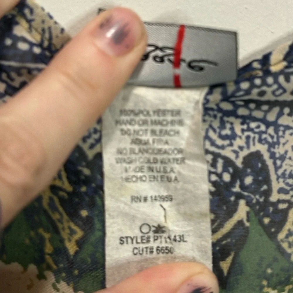 Aggie Multicolor Patterned Kimono Size Small - Picture 5 of 5